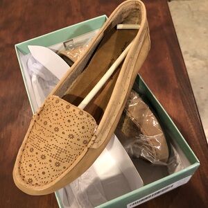 Women’s suede slip-on loafers. Size 8.5W. Extremely soft! New in box.